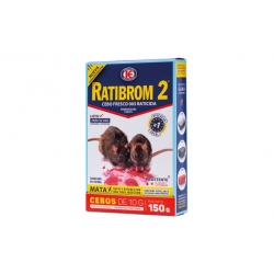 Raticida cebo fresco ratibrom-2 150 gr