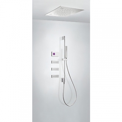 TERMOSTATICA KIT DUCHA ELECTRONICO TRES EXCLUSIVE SHOWER TECHNOLOGY CROMO 092.863.09