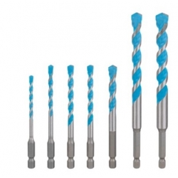 Set de 7 brocas expert hex-9 4/5/6/8/10/12