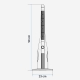 Ventilador torre pie universal blue baqueira 5050 mecanico 50w blanco-negro