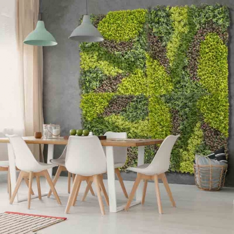 Jardin vertical nortene costa 100x100cm verde