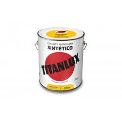 Esmalte sintetico titan brillo 0529 250 ml amarillo real