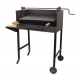 Barbacoa carbon con ruedas imex el zorro 71524