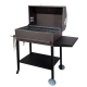 Barbacoa carbon con ruedas imex el zorro 71444