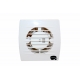 Extractor baño muro techo 100mm 15w plano bl