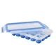 Cubitera de hielo flexible 24 cubitos clip and close