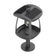 Baliza solar zeffa 350lm 4000k 3.18w negro