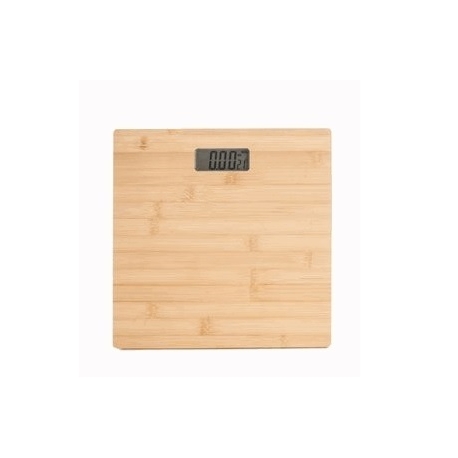 Bascula baño bambu 