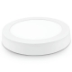 Downlight led matel12w superficie redondo blanco luz calida 2700k 1200lm ø170 mm
