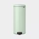 Cubo de basura brabantia 30 l jade green newicon 