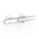 Grifo termostatico tres over-wal bañera y ducha blanco 19017412bm