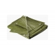 Toldo protector reforzado 04x06mt 115g/m2 verde 4x6 metros