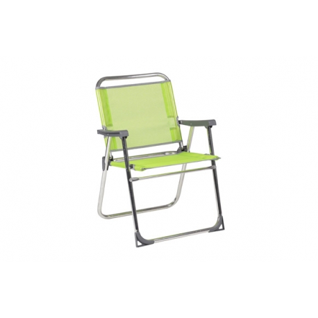 Sillon playa fijo seguridad respaldo bajo pistacho