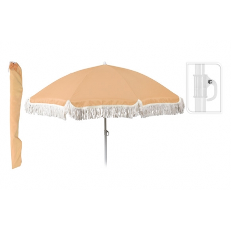Parasol playa Ø 176 cm amarillo