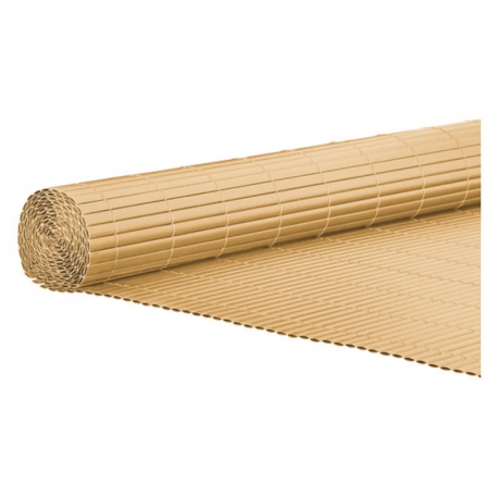 Cañizo pvc doble cara 14 mm 1 x 3 m bambu