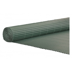 Cañizo pvc doble cara 14 mm 1 x 3 m verde