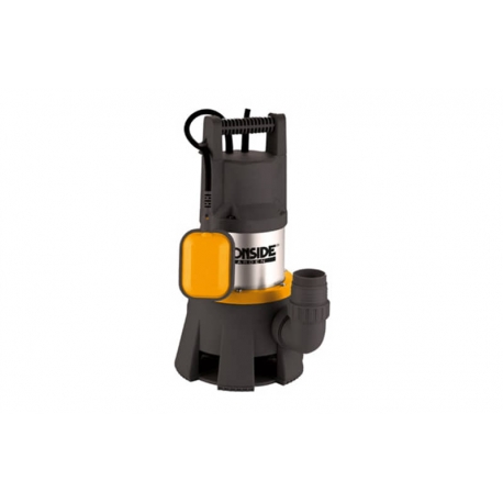 Bomba sumergible aguas sucias 1300 w inox 25000 l/h