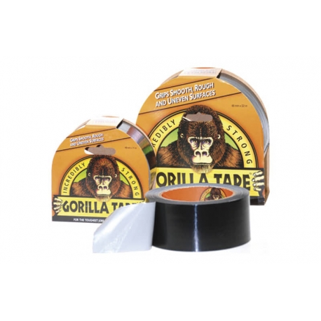 Cinta americana gorilla tape 32 m x 48 mm negro