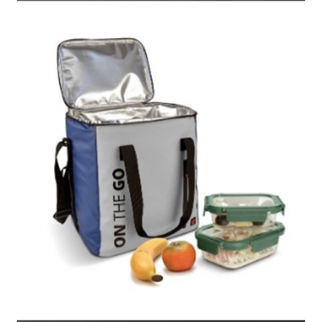 BOLSA NEVERA IRIS ON THE GO BLUE 30L