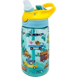 BOTELLA INFANTIL COCHES TRITAN 450ML 