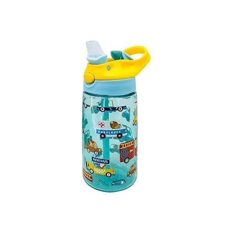 Botella infantil coches tritan 450ml 