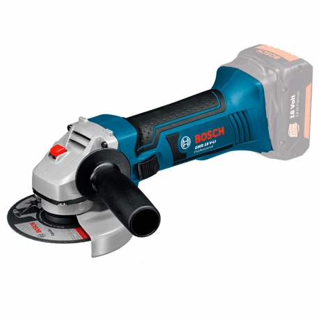 Amoladora bateria angular bosch gws 18-125 v li