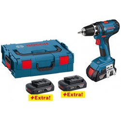 TALADRO ATORNILLADOR BOSCH GSR 18-2-LI 3 BATERIAS 1.5 Y CARGADOR