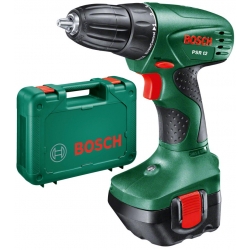 TALADRO BATERIA BOSCH PSR 12 DE NI-CD ATORNILLADOR CON MALETIN