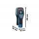 Detector bosch d-tec 120 a bateria