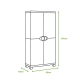 Armario de resina plastiken space-saver 90x45x184cm 
