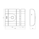 CERRADURA ELECTRONICA AYR BLUETOOTH 2 MANDOS INVISIBLE BLANCO MATE