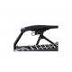 SILLON RELAX PLEGABLE ZERO GRAVITY CON COJIN NEGRO