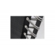 SILLON RELAX PLEGABLE ZERO GRAVITY CON COJIN NEGRO