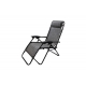 SILLON RELAX PLEGABLE ZERO GRAVITY CON COJIN GRIS