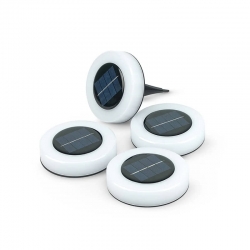 BALIZA LED SOLAR MITRA PACK 4 UNIDADES