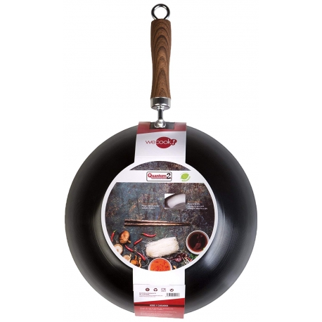 Wok de hierro wecook 24 cm