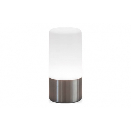 LAMPARA SOBREMESA MAIA BATERIA RECARGABLE 19 X 9 CM 100 LM RGB GRIS ESPACIAL