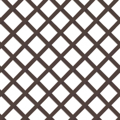 Celosia fija sin marco nortene quadry 1x2m marron