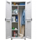 Armario de resina escobero plastiken 184 x 70 x 45 cm beige