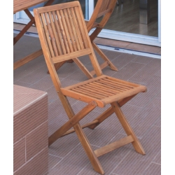 SILLA DE JARDIN MADERA TROPICAL ACACIA FSC