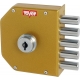 Cerradura tover 6000 derecha esmaltado oro derecha