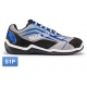 Zapato seguridad sparco touring low s1p n4 gris azul talla 42