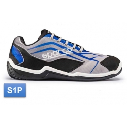 Zapato seguridad sparco touring low s1p n4 gris azul talla 42