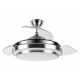VENTILADOR DE TECHO PALAS RETRACTIL ACERO PLAFON Ø50CM 35W