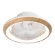 Ventilador de techo plafon madera 14w 49 x 21 cm