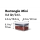 BOTE COCINA OXO POP RECTANGULAR 600