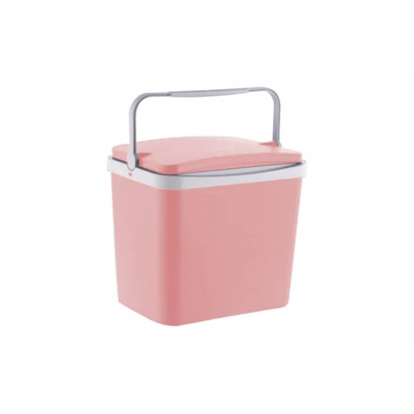 NEVERA RIGIDA CAMPOS 24L ROSA PORTATIL