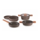 BATERIA DE COCINA APILABLE BRA COMPAC 24CM