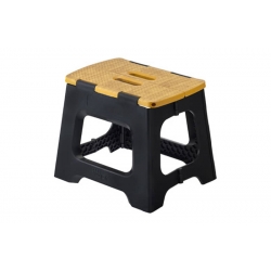 Taburete plegable vigar compact 27cm negro