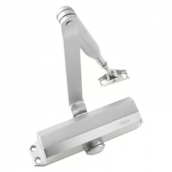 CIERRAPUERTAS YALE 3500 CON BRAZO RETENEDOR PLATA